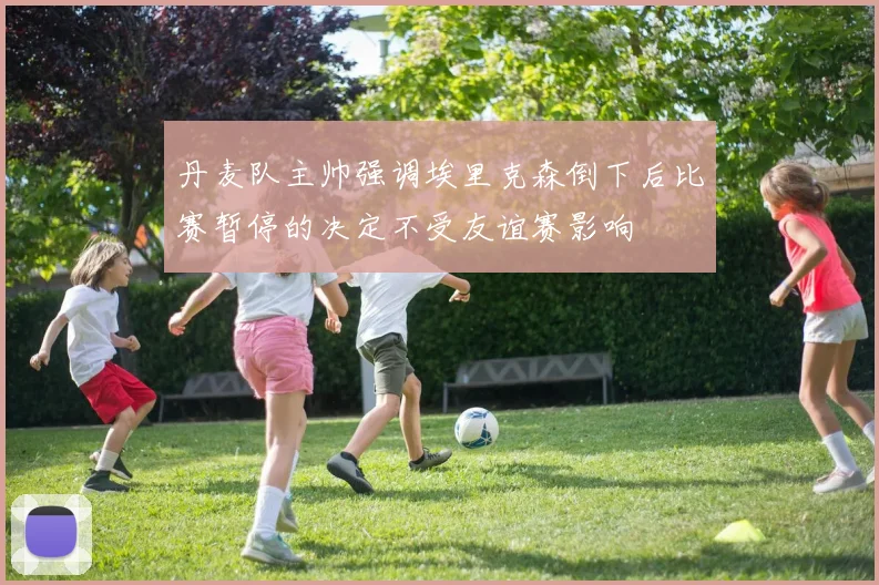 丹麦队主帅强调埃里克森倒下后比赛暂停的决定不受友谊赛影响